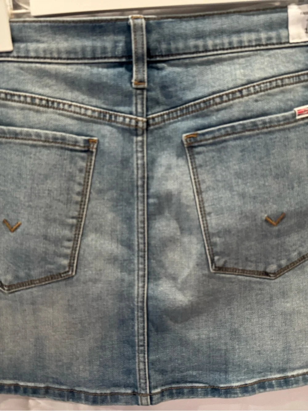 Hudson Jeans Light Blue Denim Shorts - Washed Blue Finish